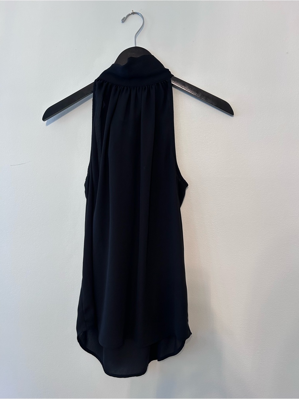 J. Crew Black Sleeveless High-Neck Camisole